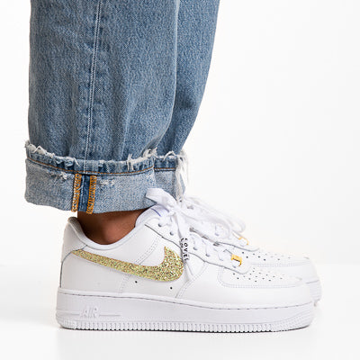 AF1 Gold Glitter