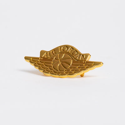 Gold Air Jordan Logo