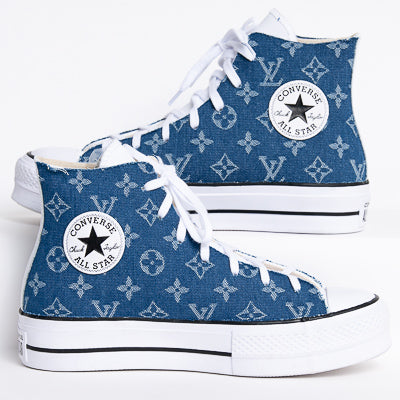 Converse Blue Jeans LV