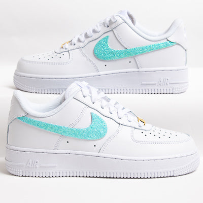 AF1 Blue Glitter