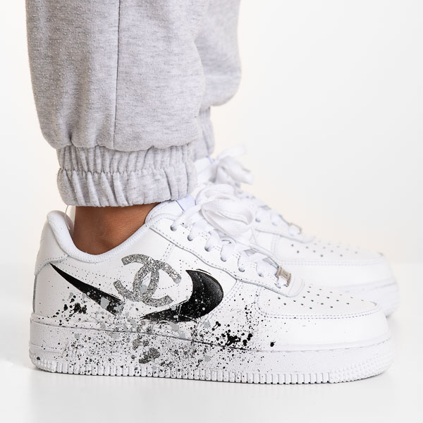 AF1 Destroy Chanel And Dior  Sneakers Custom  Customize your sneakers