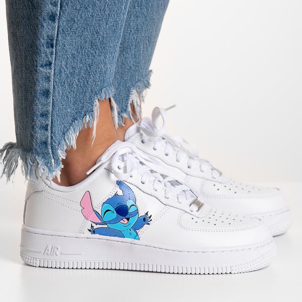 pk Alexander Graham Bell Dosering AF1 Stitch - Sneakers Custom - Customize your sneakers