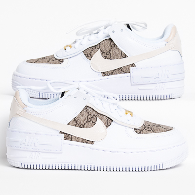 nike air force one shadow nude